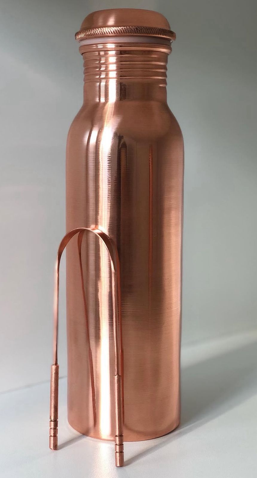 Garrafa de cobre Ayurveda